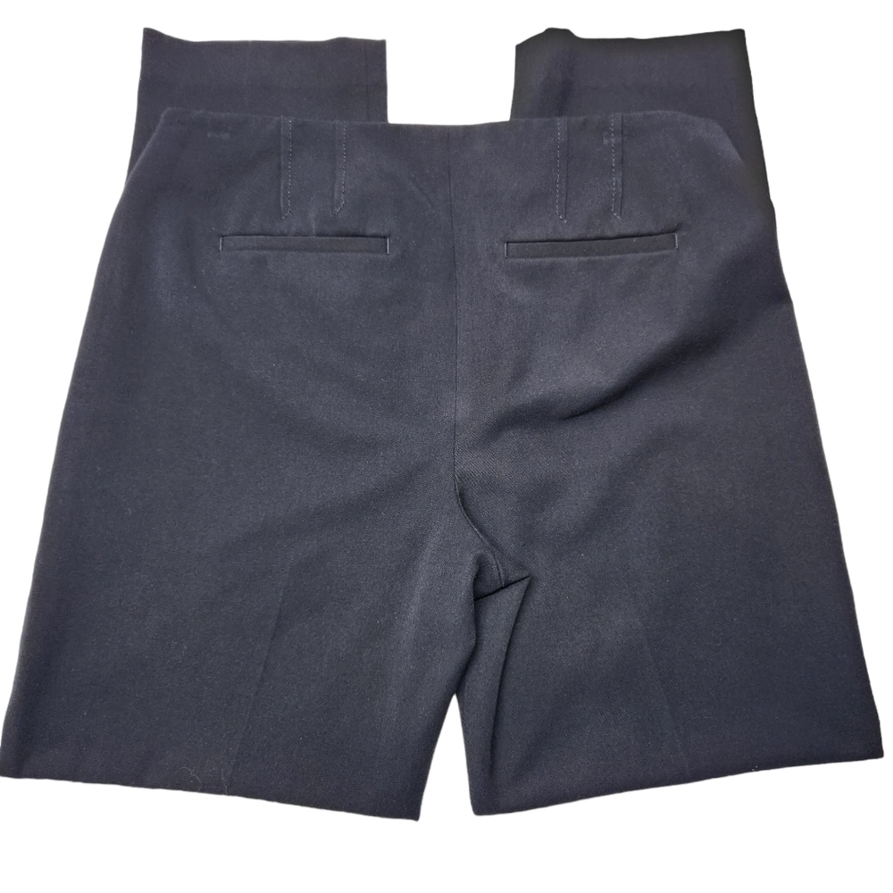 Talbots Pants Straight Leg High Waist Navy Blue, Size 10 Petite - Picture 7 of 14
